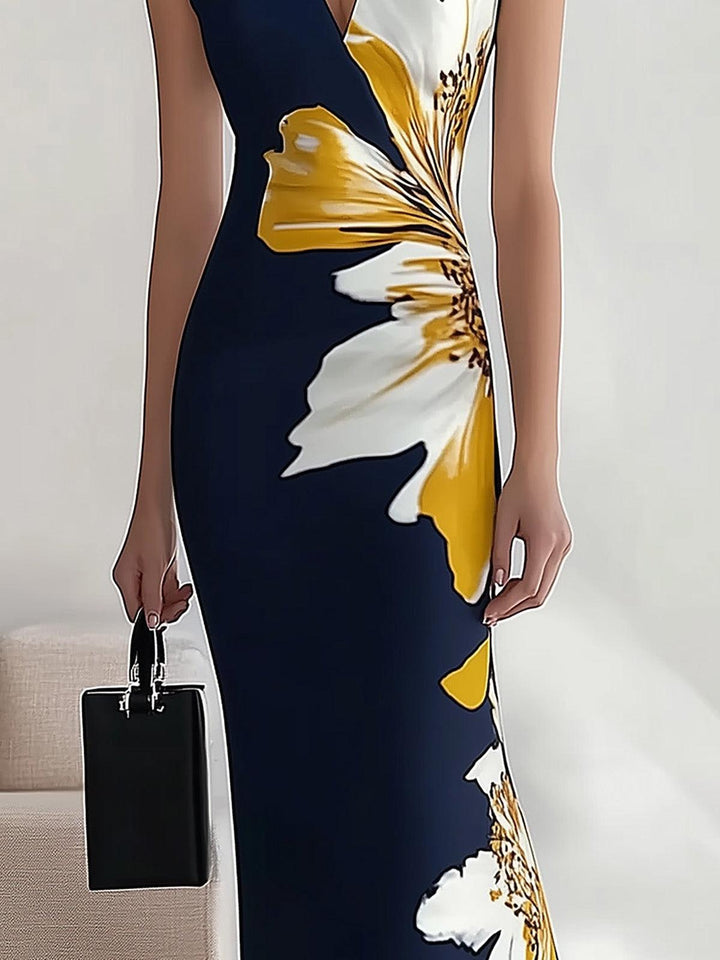 Lily | Elegancka Sukienka Midi na Festiwal w Stylu Plażowym