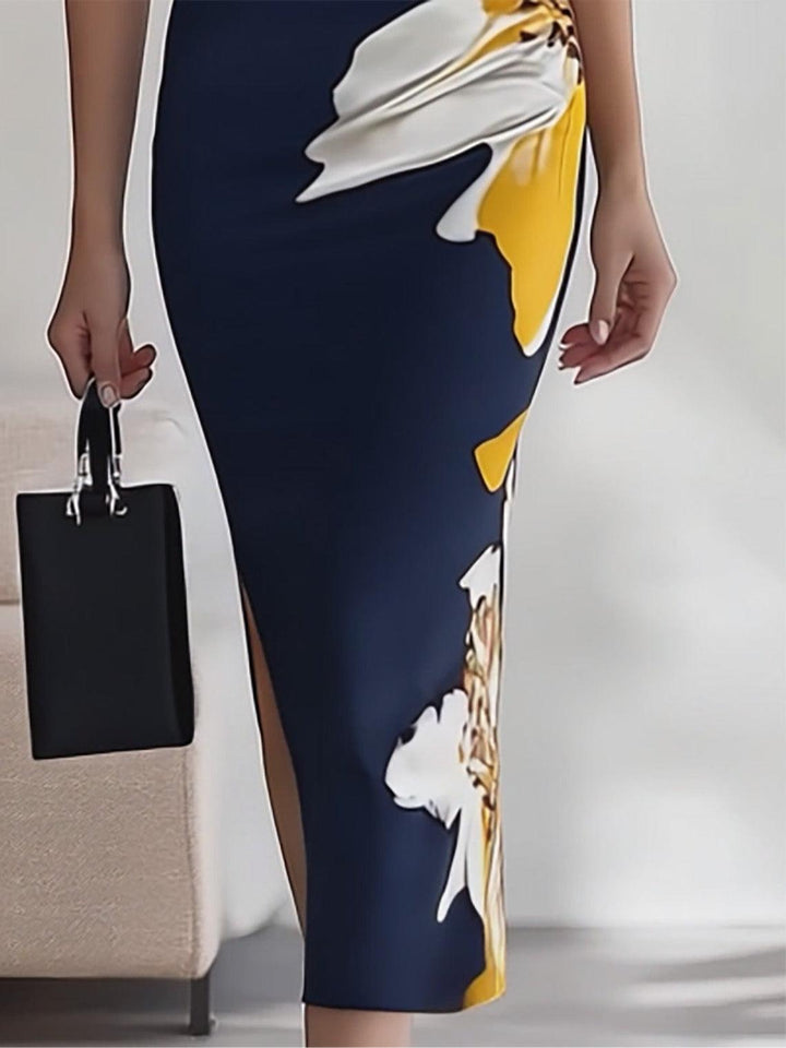 Lily | Elegancka Sukienka Midi na Festiwal w Stylu Plażowym