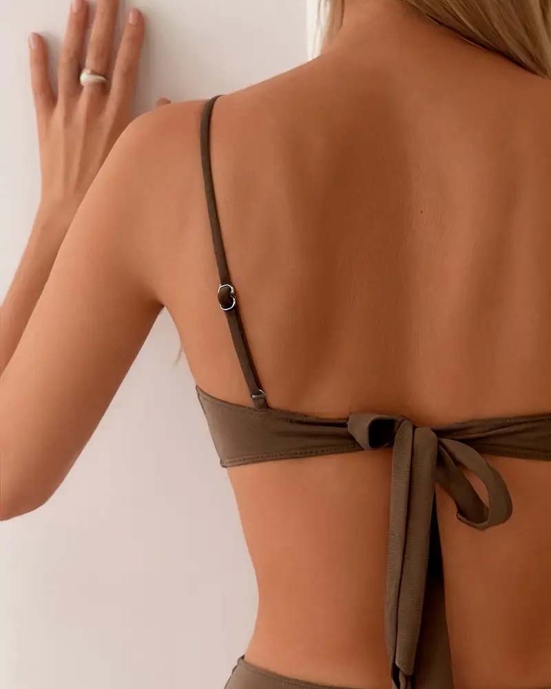 Velmora | Modelujące Bikini z Wysokim Stanem
