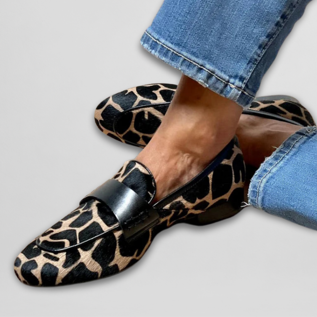 Katie - Mokasyny w leoparda