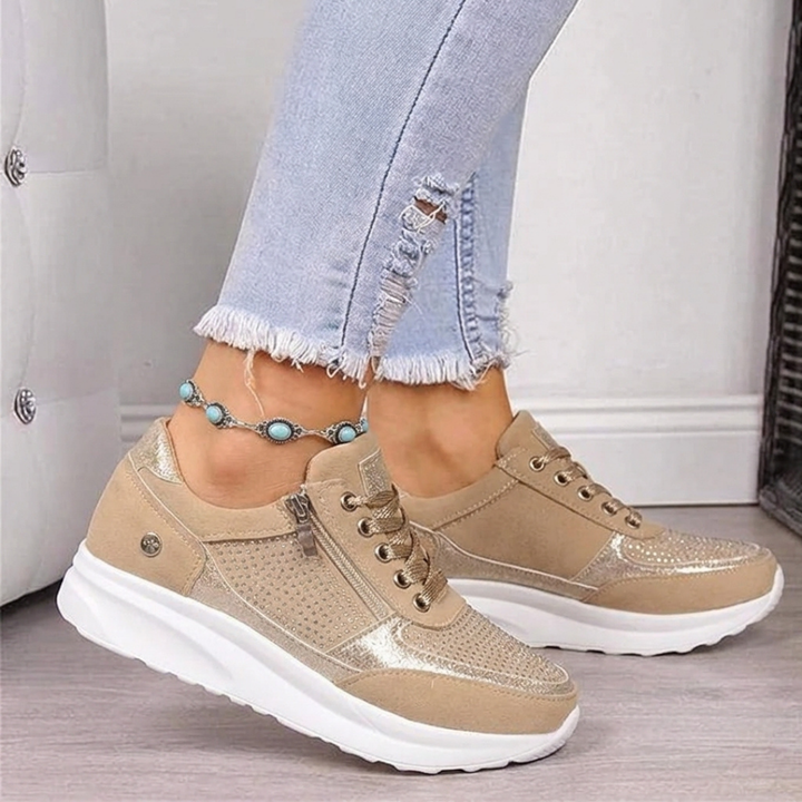 Gabri™ Sneakers z zamkiem błyskawicznym
