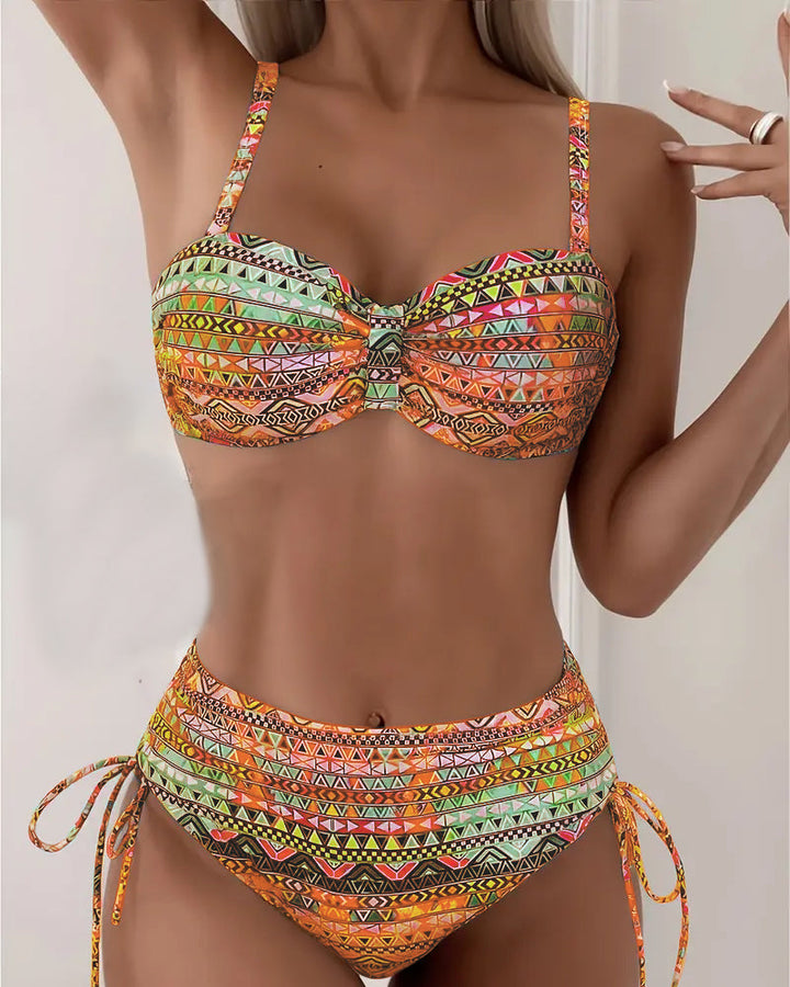 Jada | Seksowny zestaw bikini w etniczny wzór