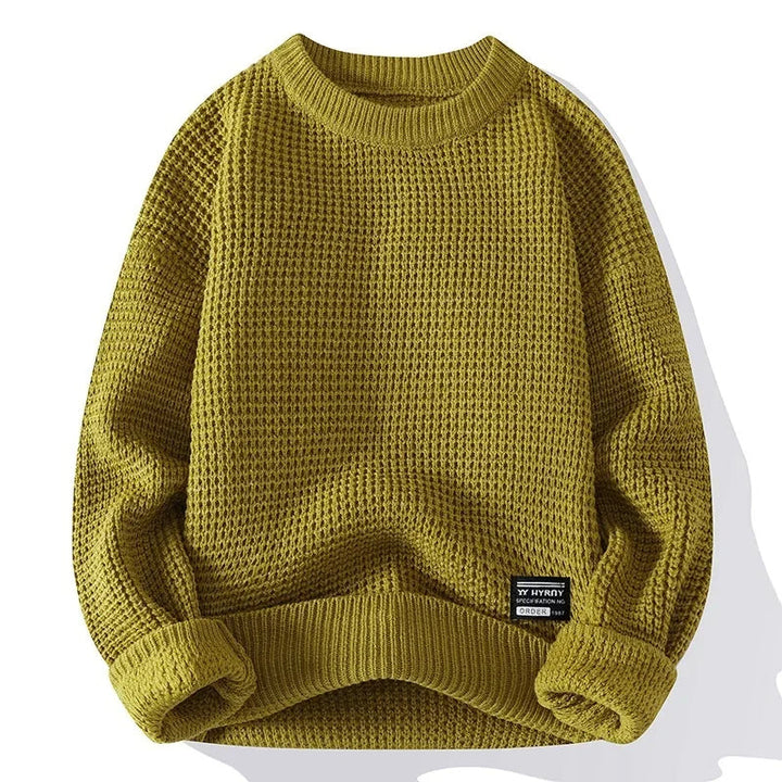 Sebastian – Sweter premium o strukturze plastra miodu