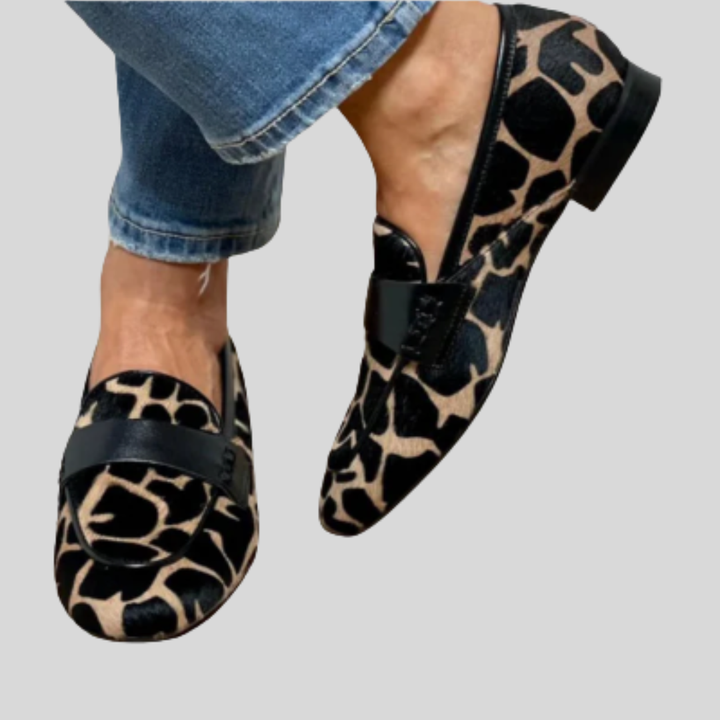 Katie - Mokasyny w leoparda