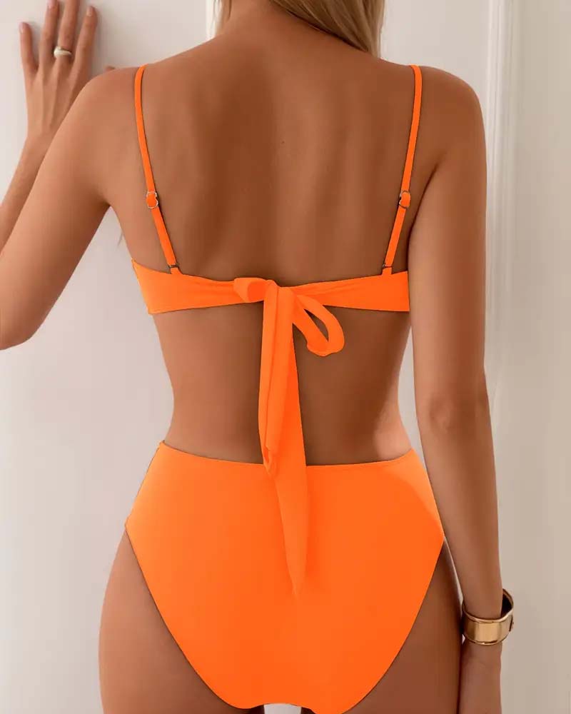 Velmora | Modelujące Bikini z Wysokim Stanem