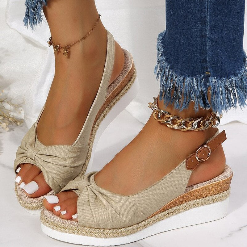 Candy - Ortopedyczne sandały Peep-Toe