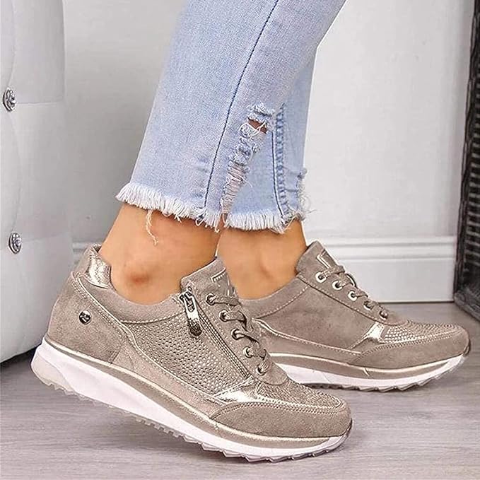 Gabri™ Sneakers z zamkiem błyskawicznym
