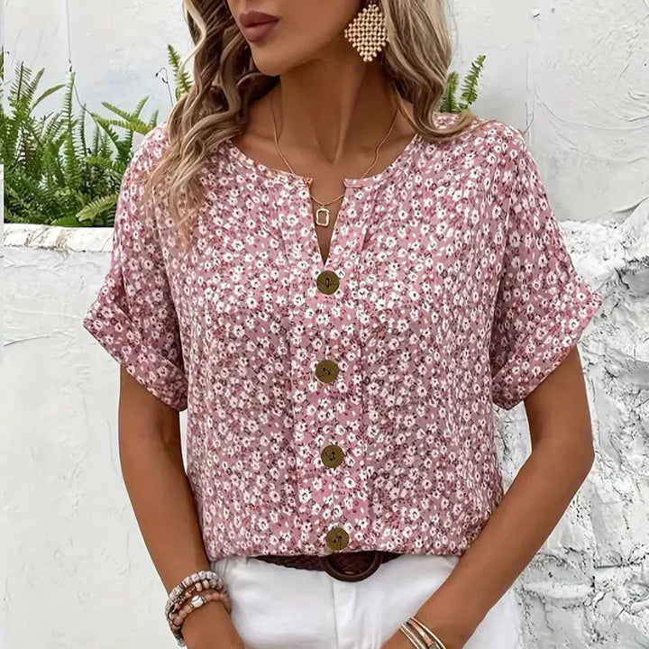 Virellea | Elegancka bluzka w kwiaty