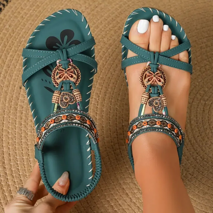 Nada | Sandały Styl Ibiza Łączące Komfort i Elegancję