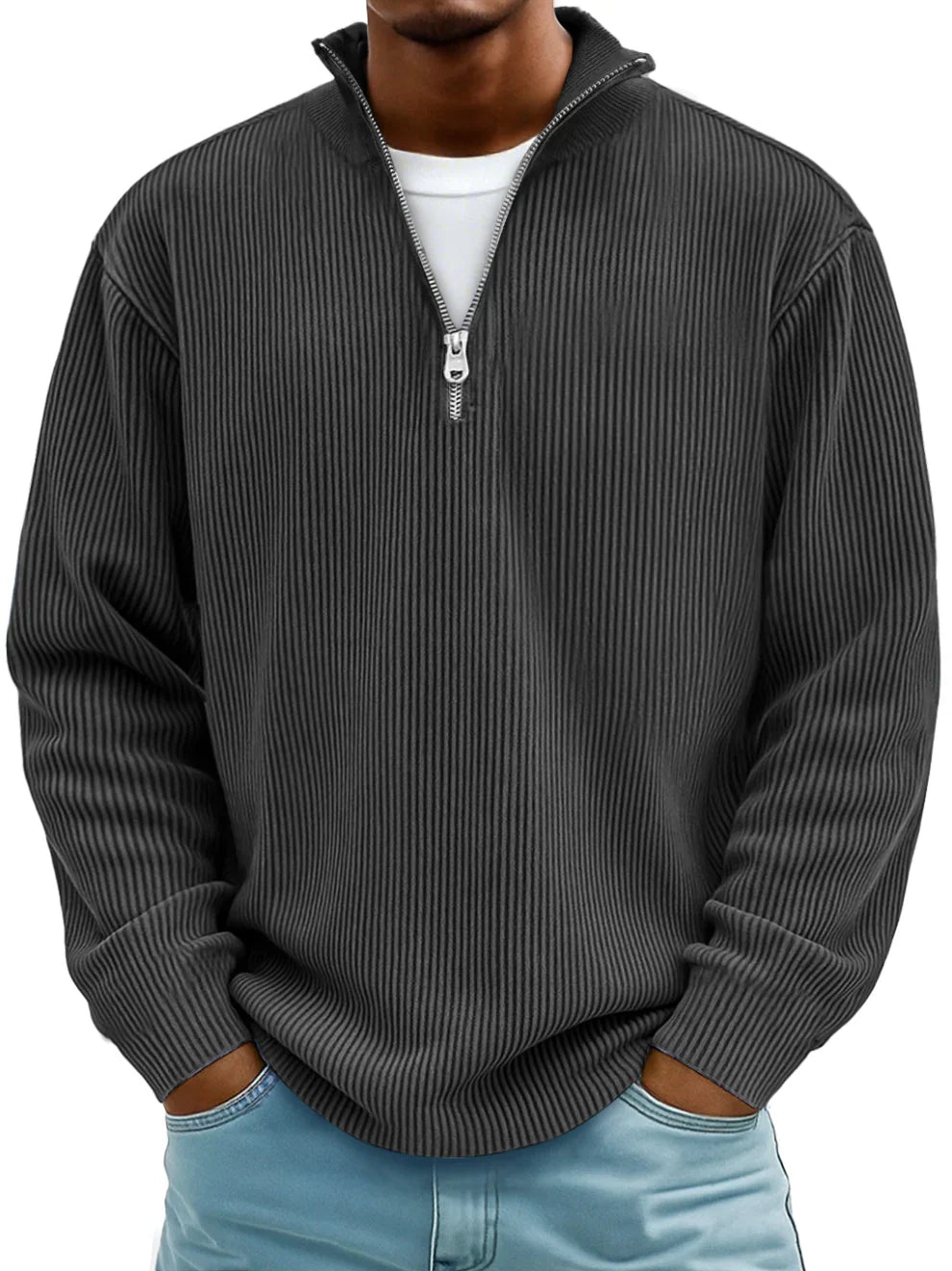 Daryon – Stylowy sweter z zamkiem