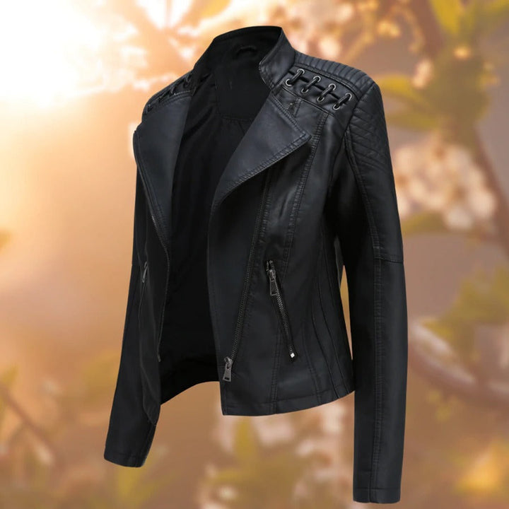 Kurtka skórzana Helena | elegancja i komfort na lata