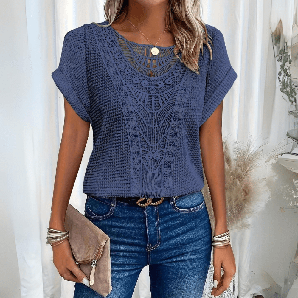 Świętosława – Elegancka bluzka w stylu Ibiza