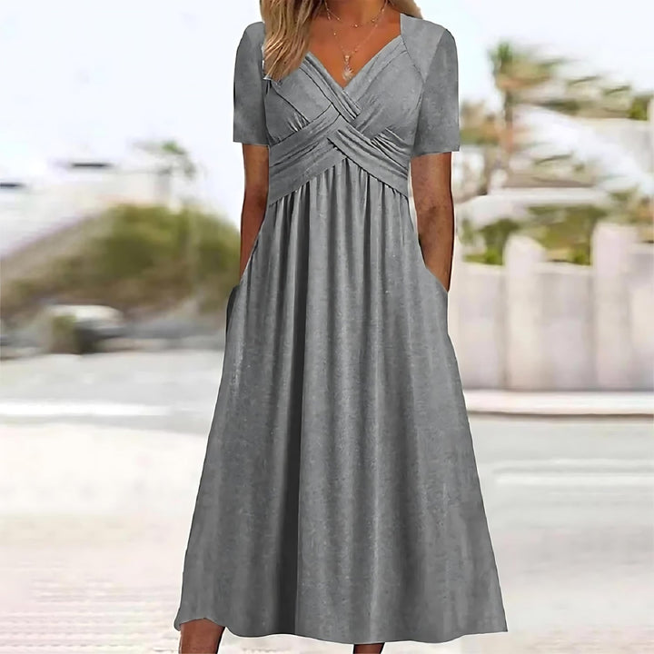 ISADORA | ELEGANCKA MIDI SUKIENKA W KROJU A