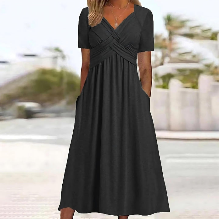 ISADORA | ELEGANCKA MIDI SUKIENKA W KROJU A