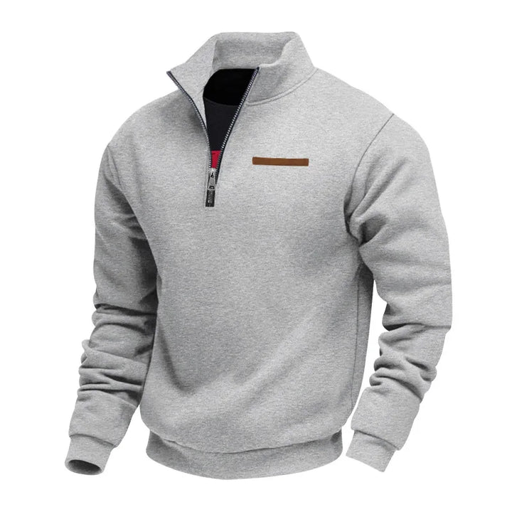 Rafael – Bluza Premium Half-Zip z miękkiego polaru