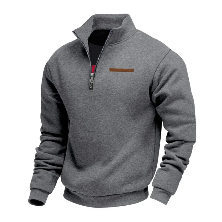 Rafael – Bluza Premium Half-Zip z miękkiego polaru