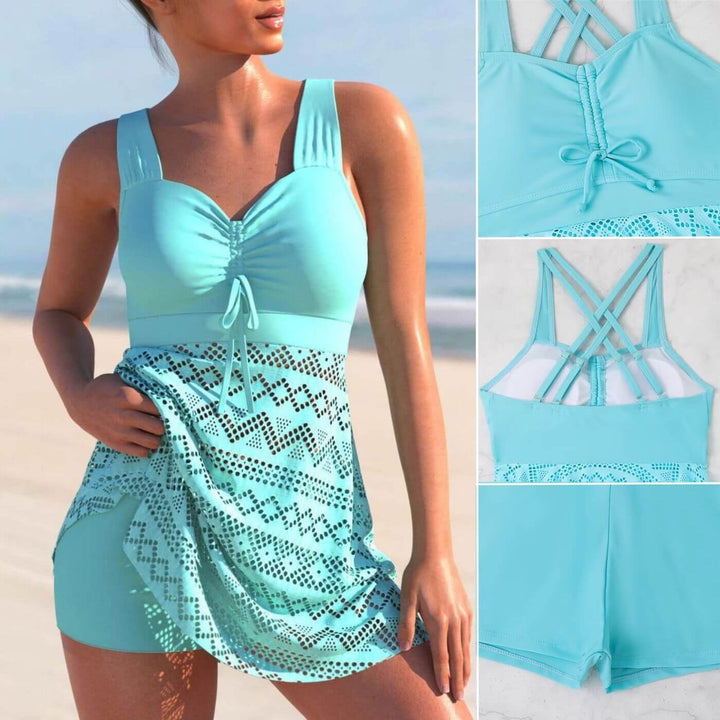 Grace | Ruchomy Tankini Sukienka Kąpielowa