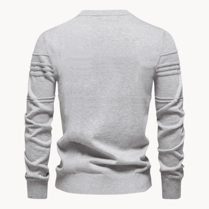 Gairos – Elegancki sweter w kratę