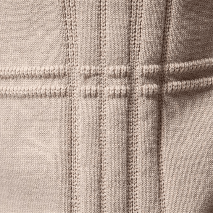 Gairos – Elegancki sweter w kratę