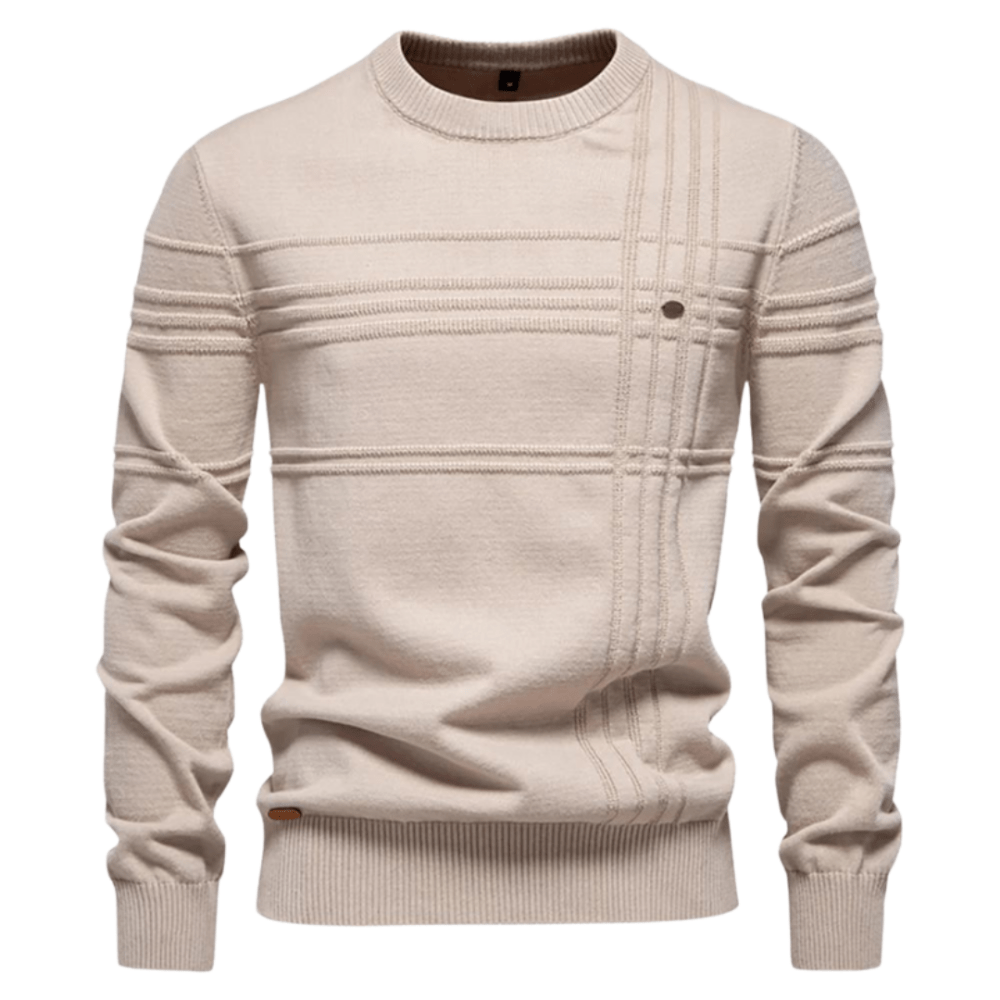 Gairos – Elegancki sweter w kratę