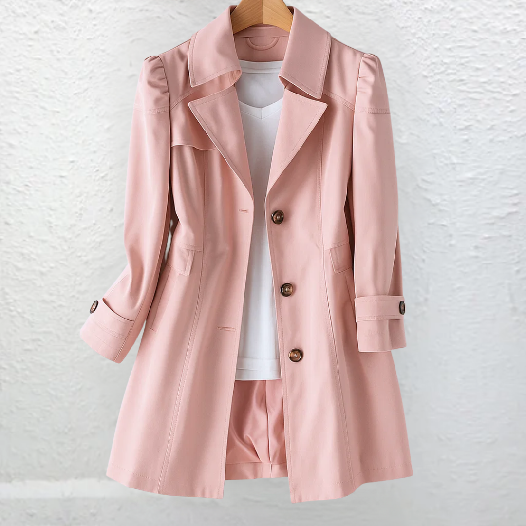 oliwia – Elegancki Vintage Letni Płaszcz