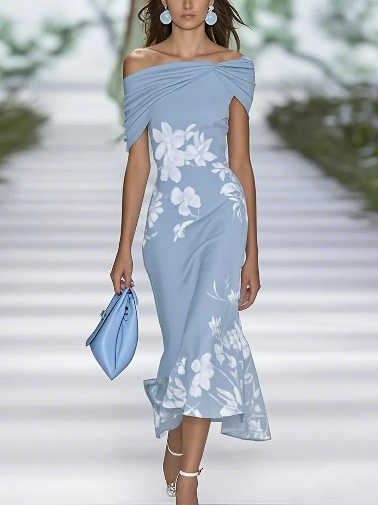 Frederique | Elegancka Sukienka w Kwiaty