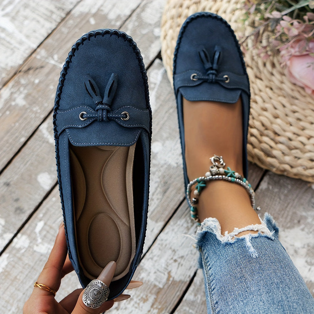 Nadine - Klassische Loafers mit Quasten-Detail