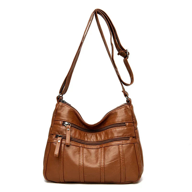 Teresa - skórzana torba typu crossbody